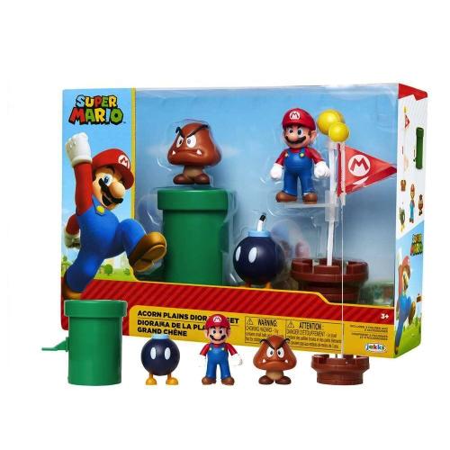 NINTENDO SUPER MARIO BROS PLAYSET ASSORTITI
