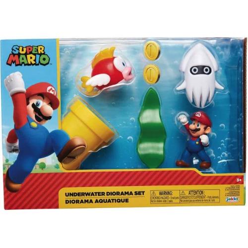 NINTENDO SUPER MARIO BROS PLAYSET ASSORTITI