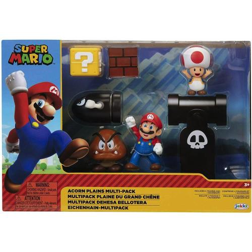 NINTENDO SUPER MARIO BROS PLAYSET ASSORTITI