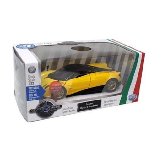 SILVER WHEEL - AUTO ITALIANE A LICENZA SC. 1:28 /1:32, LUCI, SUON