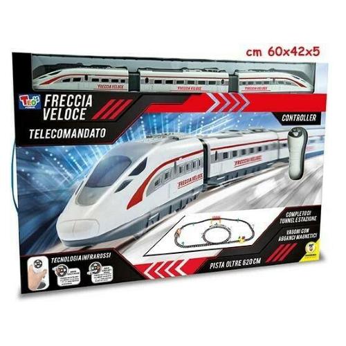 TEO TRENO FRECCIA VELOCE CON COMANDI INFRAROSSI