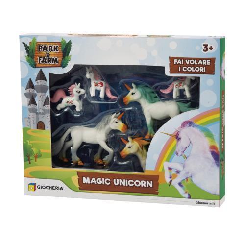 PARK&FARM  -  SET 6 MAGICI UNICORNI