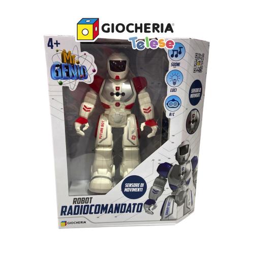 MR GENIO - ROBOT R/C GIGANTE  2 COLORI