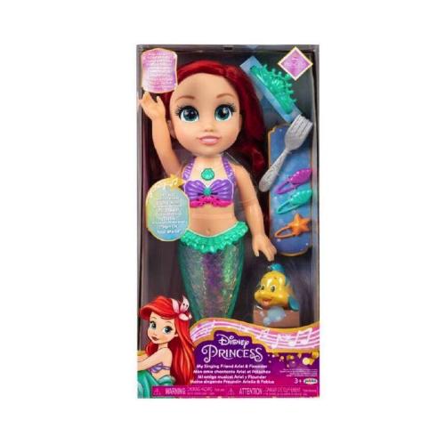 DISNEY PRINCESS BAMBOLA 38CM LA MIA AMICA ARIEL CANTANTE  