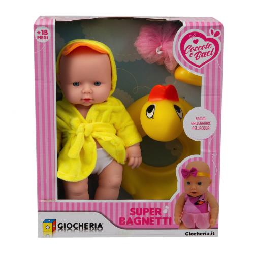 COCCOLE E BACI - BEBÈ SUPER BAGNETTI CON SALVAGENTE