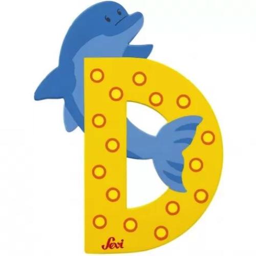 SEVI ALFABETO LETTERA ANIMALI D