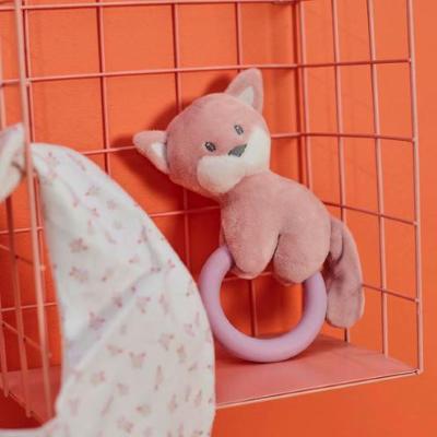 NATTOU SONAGLIO LA VOLPINA CON ANNELLO IN SILICONE