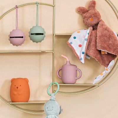 NATTOU BICCHIERE CON CANNUCCIA (LINEA SILICONE) ROSA