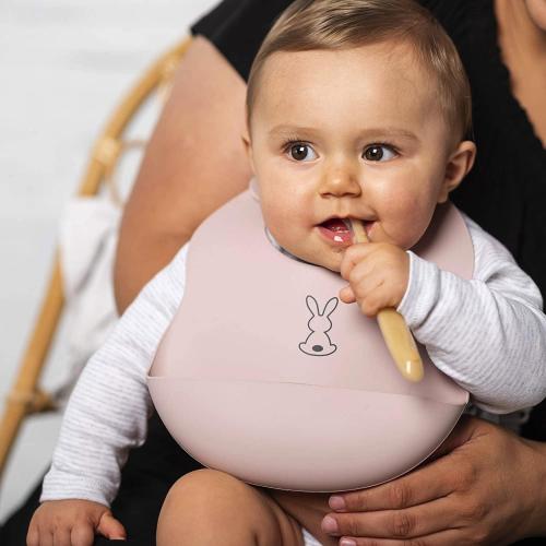 NATTOU BAVAGLINO MORBIDO (LINEA SILICONE) ROSA