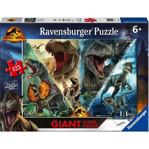 PUZZLE 125 PZ GIANT JURASSIC WORLD PREDATORI DEL PASSATO