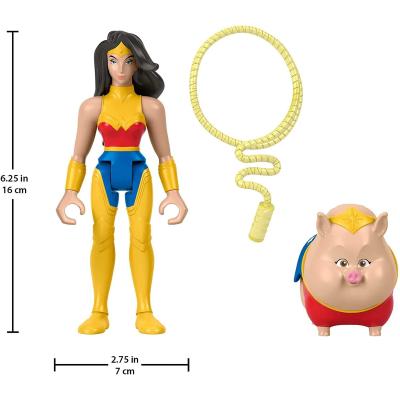 PERSONAGGI DC SUPER PETS WONDER WOMAN & PB