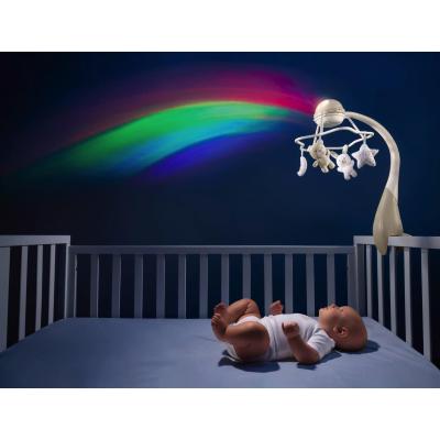 GIOSTRINA MUSICALE ARCOBALENO BLU