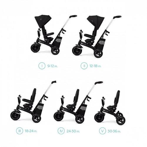 TRICICLO Kinderkraft EASYTWIST BLACK