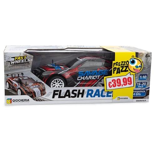 PREZZO PAZZO - FASTWHEELS AUTO RC 1:10 FLASH RACER PACCO BATTERIA