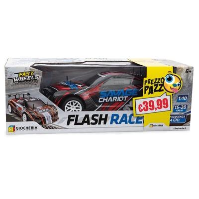 PREZZO PAZZO - FASTWHEELS AUTO RC 1:10 FLASH RACER PACCO BATTERIA