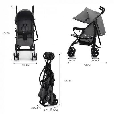 KINDERKRAFT TIK PASSEGGINO LEGGERO STONE GREY