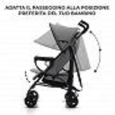 KINDERKRAFT TIK PASSEGGINO LEGGERO STONE GREY