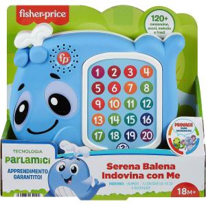 FISHER PRICE PARLAMICI BALENA HRB79 
