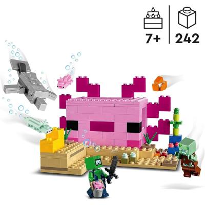 MINECRAFT LA CASA DELL'AXOLOTL