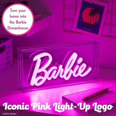 LAMPADA NEON LOGO BARBIE 