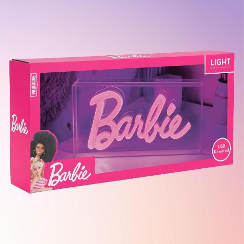 LAMPADA NEON LOGO BARBIE 