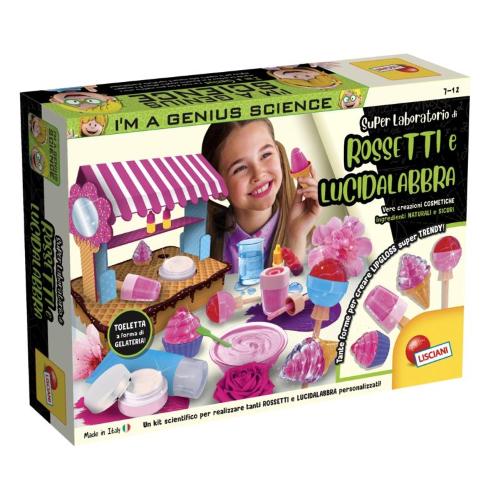 I'M A GENIUS SUPER LABORATORIO DI ROSSETTI E LUCIDALABBRA