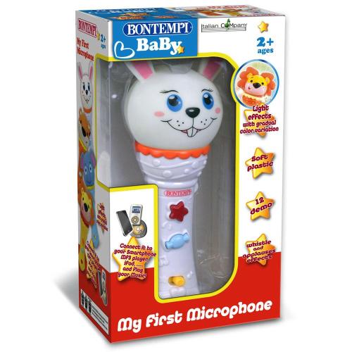 BONTEMPI MICROFONO BABY KARAOKE ANIMALI