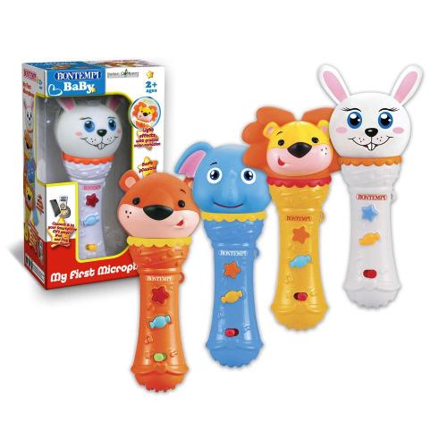 BONTEMPI MICROFONO BABY KARAOKE ANIMALI