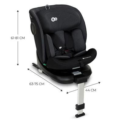 SEGGIOLINO AUTO KINDERKRAFT I-360 I-SIZE 40-150CM BLACK 