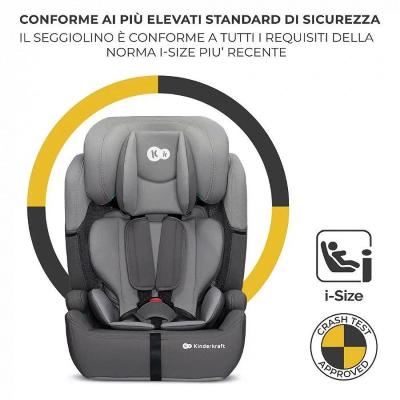 SEGGIOLINO AUTO KINDERKRAFT COMFORT UP I-SIZE 76-150CM GREY