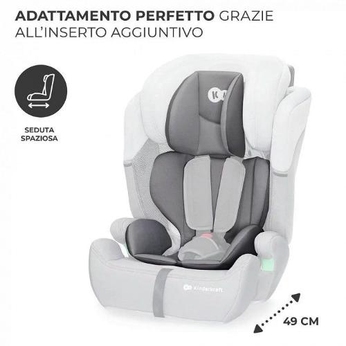 SEGGIOLINO AUTO KINDERKRAFT COMFORT UP I-SIZE 76-150CM GREY