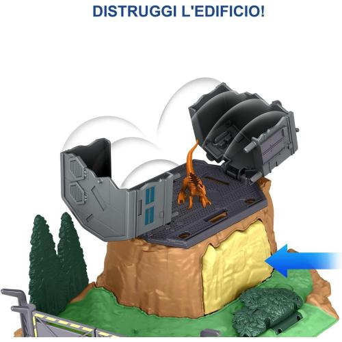 JURASSIC WORLD MINI PLAYSETAGUA/RAMPAGE MODELLI ASSORTITI