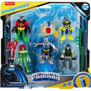 DC SUPER FRIENDS BATMAN PACK 5 PERSONAGGI IMAGINEXT