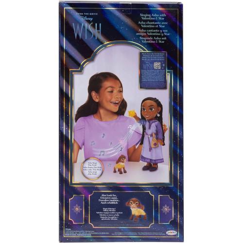 WISH BAMBOLA 38 CM ASHA CANTANTE ELETTRONICA