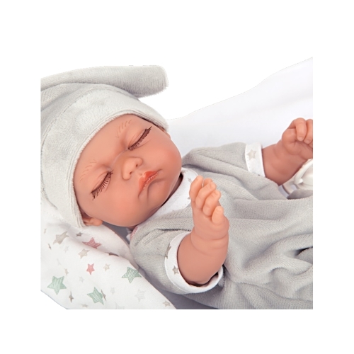 ARIAS - GEMELLI 26 CM ROSA E GRIGIO CORPO VINILE 60757