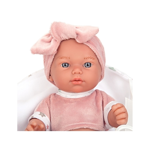 ARIAS - GEMELLI 26 CM ROSA E GRIGIO CORPO VINILE 60757