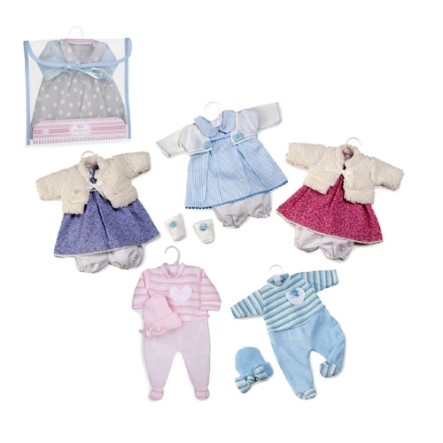 ARIAS - VESTITINI 45 CM ASSORTITI 6 MODELLI 
