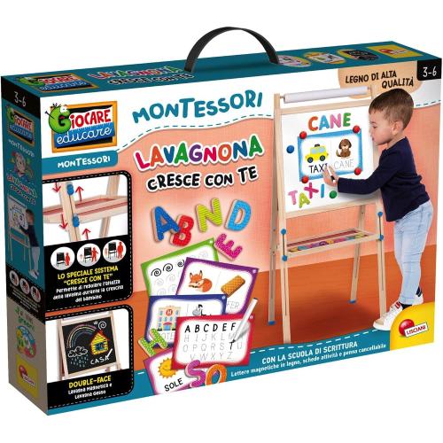 MONTESSORI LAVAGNONA LEGNO CRESCE CON TE