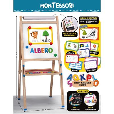 MONTESSORI LAVAGNONA LEGNO CRESCE CON TE