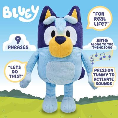 BLUEY PLUSH PARLANTE ITALIANO