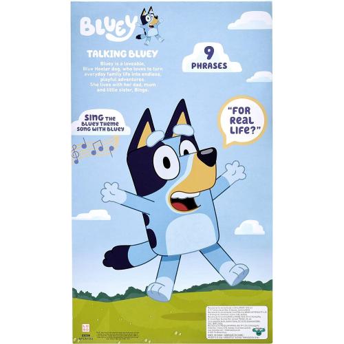 BLUEY PLUSH PARLANTE ITALIANO