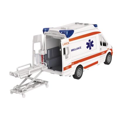 FAST WHEELS - AMBULANZA LUCI E SUONI CON LETTIGA