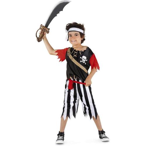 COSTUME PIRATA TAGLIA 3-4 ANNI