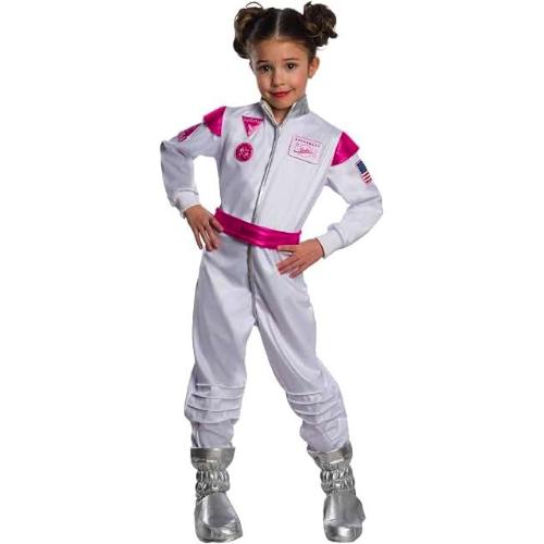 COSTUME BARBIE ASTRONAUTA 5-6 ANNI