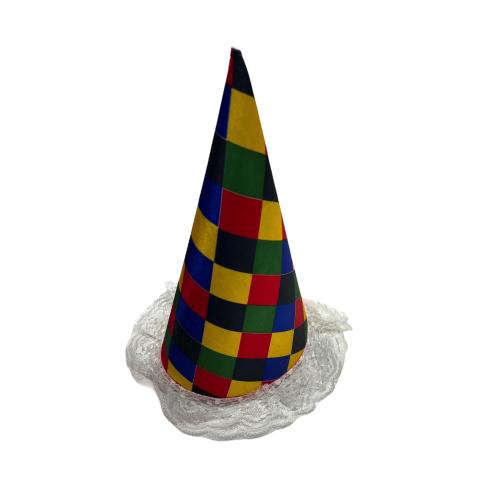 CAPPELLO CONO ARLECCHINO 