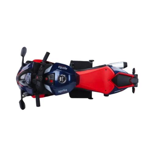 MOTO RIDE ON APRILIA 12 V ROSSO/BLU 