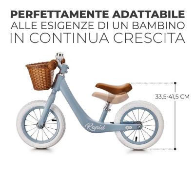 KINDERKRAFT RAPID 2 BALANCE BIKE BLUE BREEZE