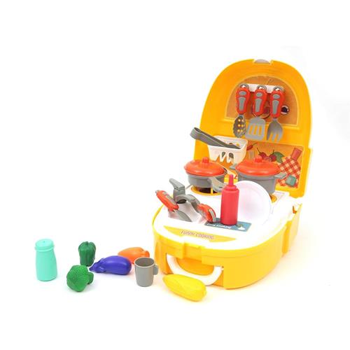 GIOCHI DI CASA - ZAINETTO CUCINA LITTLE CHEF RICHIUDI E PORTA CON TE!