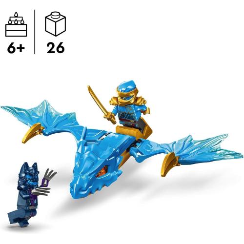 NINJAGO ATTACCO DEL RISING DRAGON DI NYA