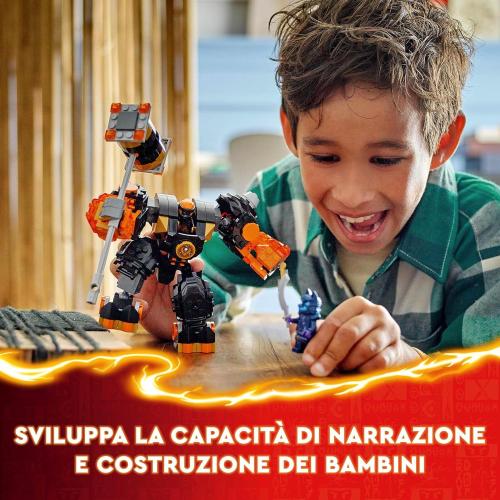 NINJAGO MECH ELEMENTO TERRA DI COLE